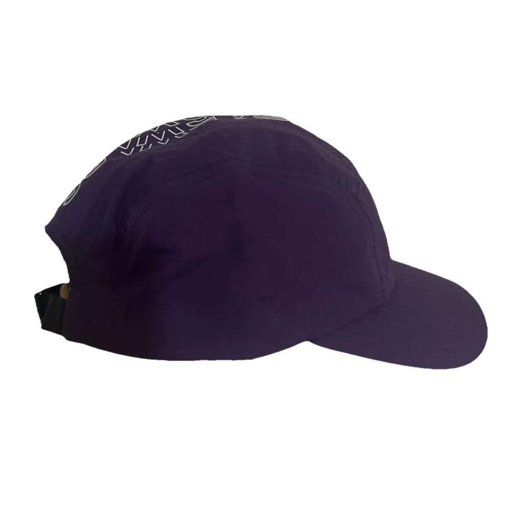 Star Wars 5 Panel Athletic Hat Cap Adult Size Adjustable Purple Disney Parks NWT